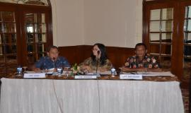 Pimpinan diskusi Working Group 2, diketuai oleh Ka. UPT Aceh, Azmi Ridho