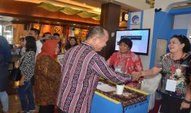 Kepala Dinas Parwisata Manado Mengunjungi Stan Pameran Ditjen SDPPI, Kemkominfo