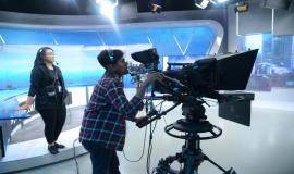 Petugas Kameramen Kompas TV dalam Acara 