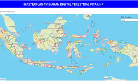 Masterplan TV Siaran Digital Terestrial Pita UHF berdasarkan PM Kominfo No. 6 Tahun 2019