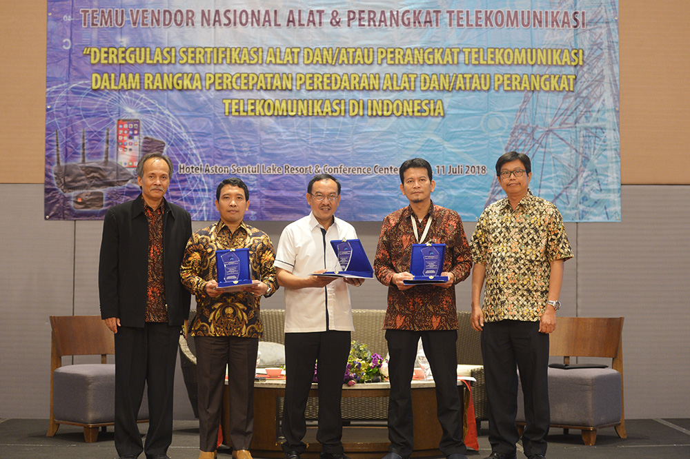 Kegiatan Temu Vendor 2018 yang diselenggarakan Direktorat Standardisasi PPI, Ditjen SDPPI, Kementerian Komunikasi dan Informatika, di Sentul, Bogor, Jawa Barat, Rabu (11/7/2018).