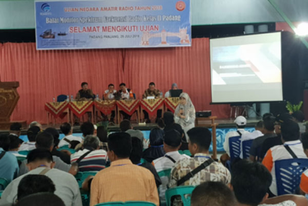 Ilustrasi: UNAR 2018 Sumbar yang diselenggarakan Balai Monitoring Spektrum Frekuensi Radio Kelas II Padang di Padang Panjang, Minggu (29/7/2018).