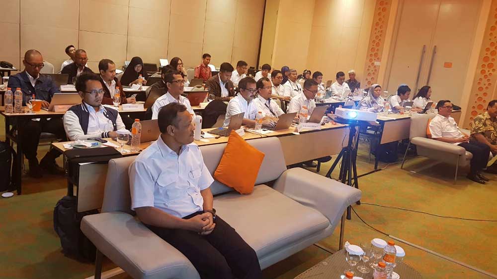 Pelatihan Asesor Kompentensi Mandiri bagi calon asesor kompetensi di lingkungan Ditjen SDPPI, di Sentul, Bogor, Jawa Barat, yang berlangsung lima hari mulai Senin (26/11/2018).