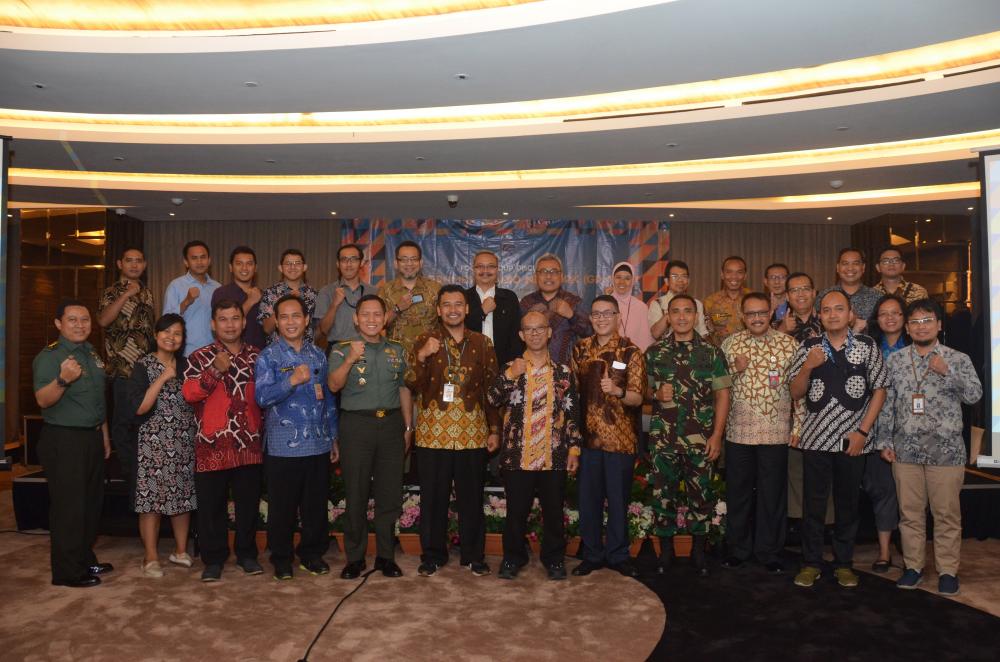 Ilustrasi: Para narasumber dan peserta  berpose bersama dalam kegiatan FGD GRN di Jakarta, Jumát (18/10/2019).