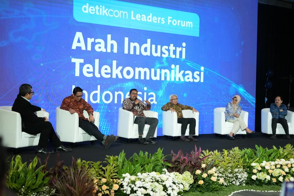 Ilustrasi: Dirjen SDPPI Ismail sebagai salah satu pembicara dalam kegiatan Detikcom Leadership Forum, Kamis (24/8/2023).